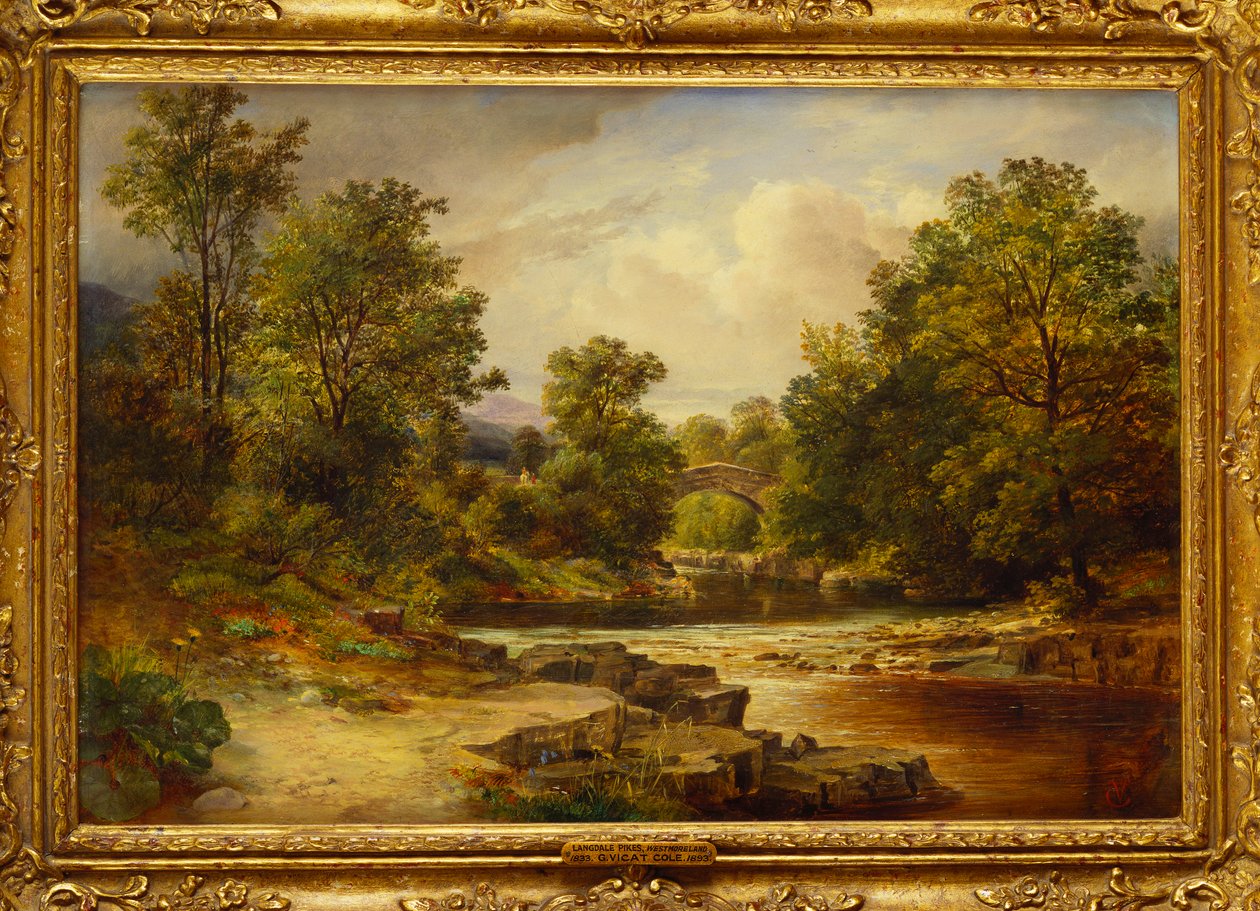 Langdale Pikes, Westmorland autorstwa George Vicat Cole