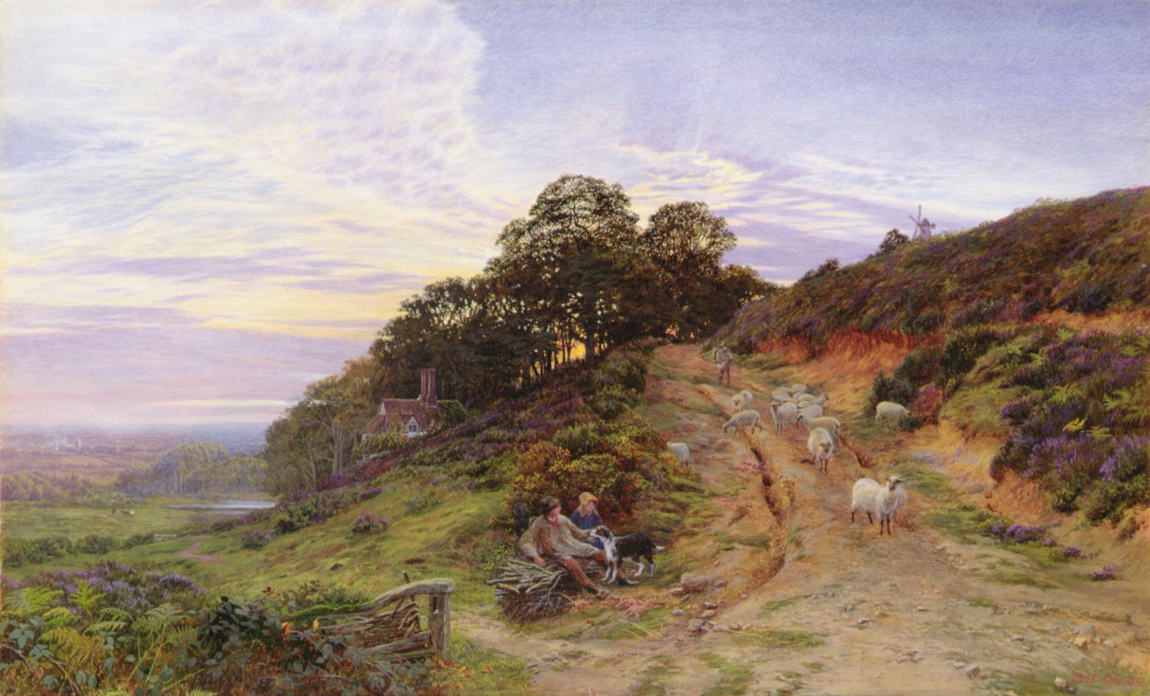 Pitch Hill w pobliżu Ewhurst autorstwa George Vicat Cole