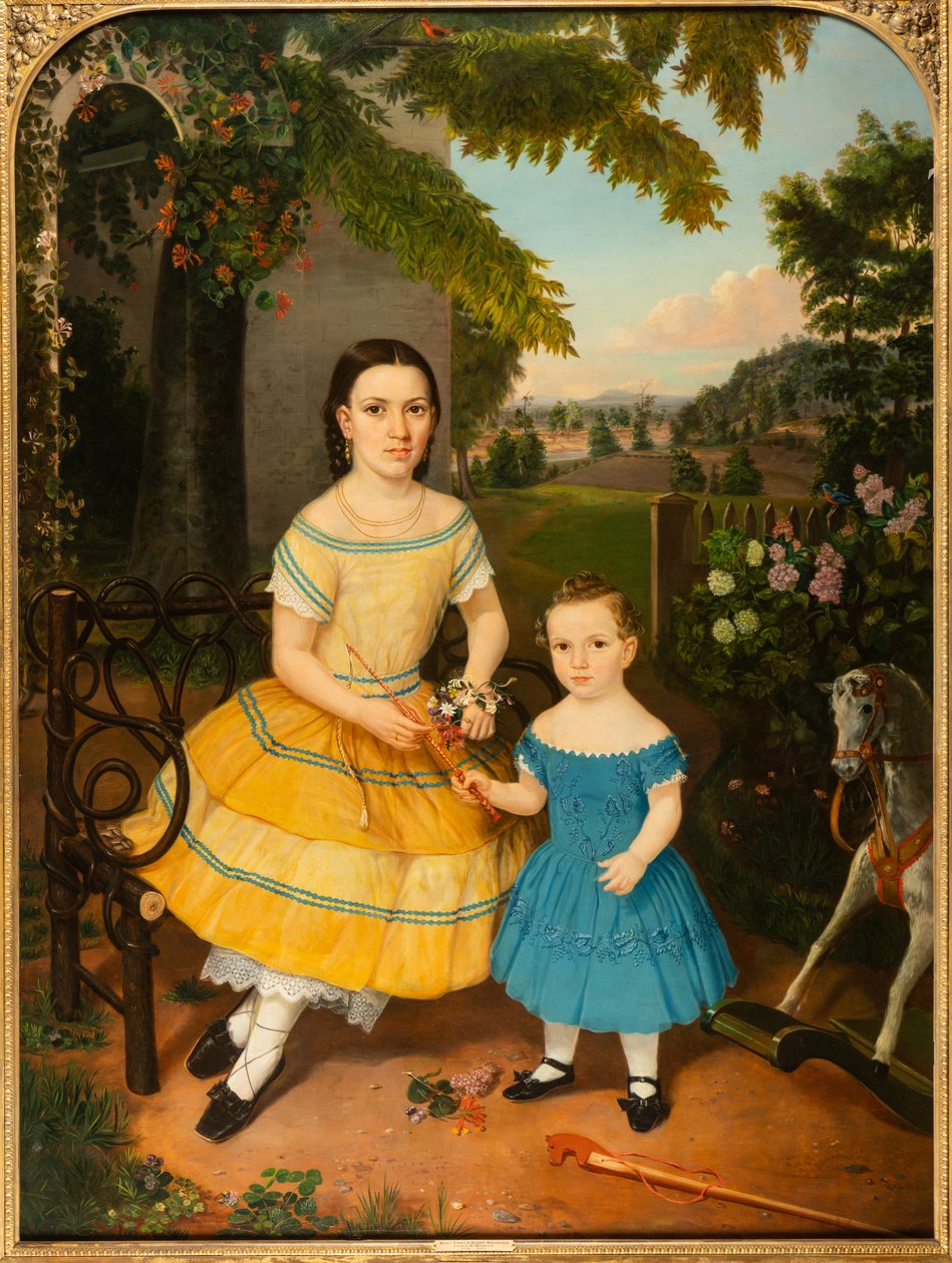 Mary Emma i Harry Woodward z New Albany w stanie Indiana autorstwa George W. Morrison