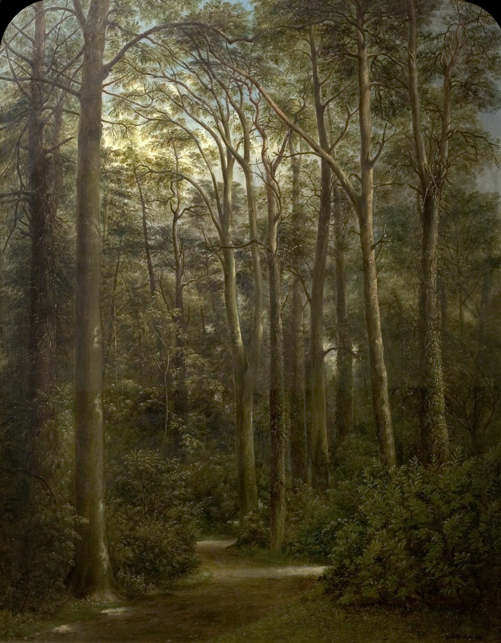 Pustkowie, 1857 autorstwa George Augustus Wallis