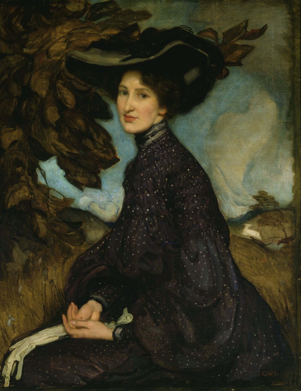 Panna Thea Proctor autorstwa George Washington Lambert