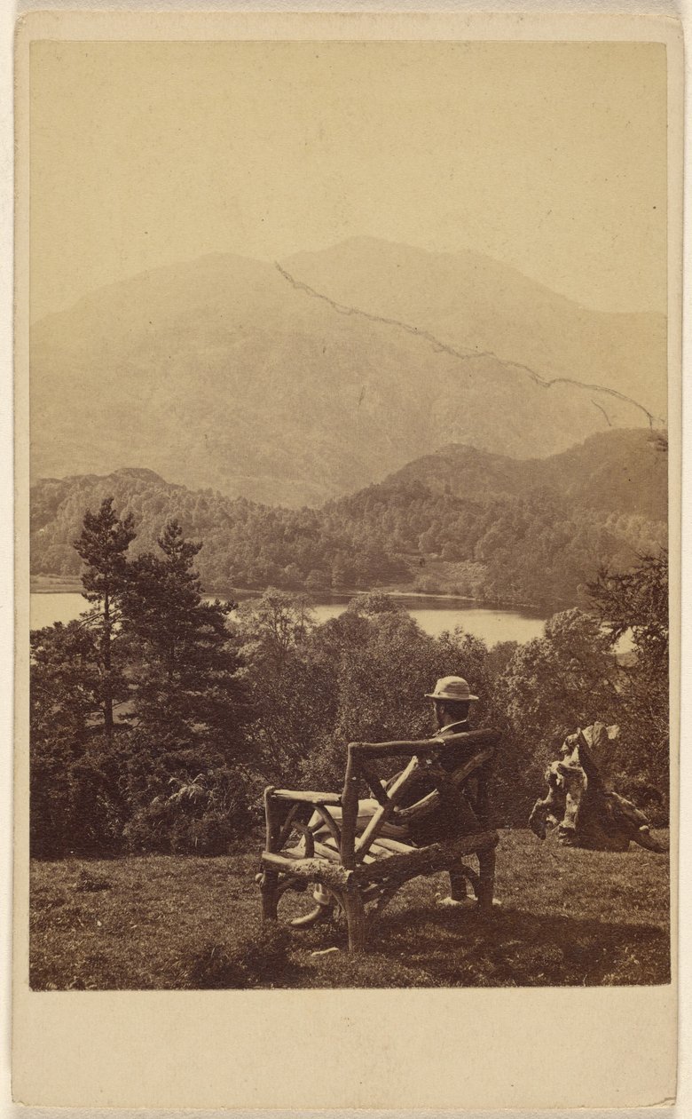 Loch Achray. Przełęcz Aberford... autorstwa George Washington Wilson