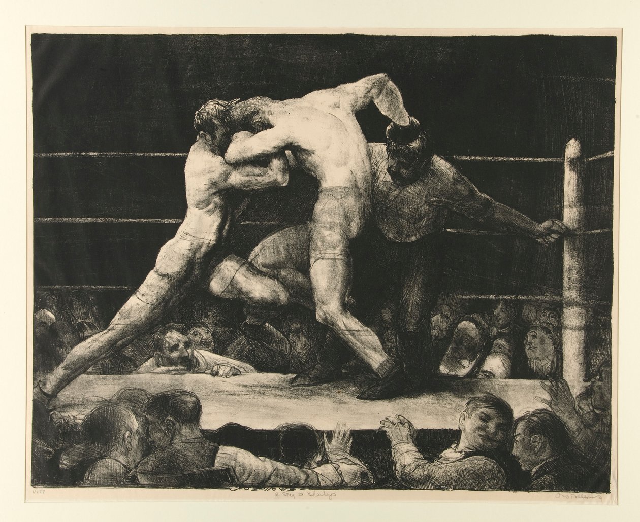 Jeleń w Sharkey autorstwa George Wesley Bellows
