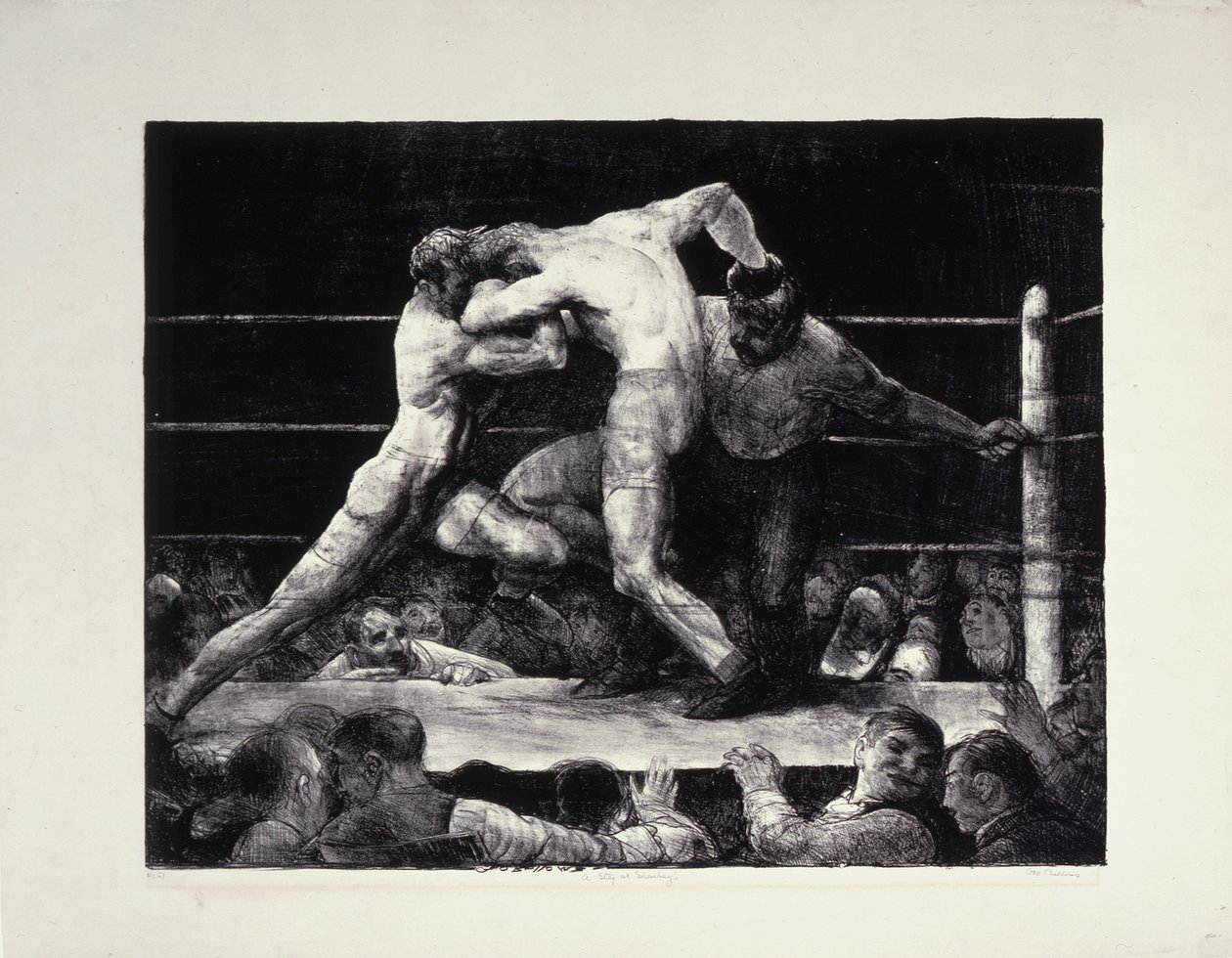 Jeleń u Sharkeya autorstwa George Wesley Bellows