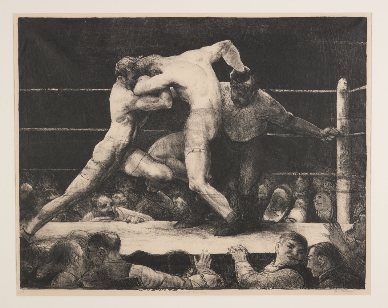 Jeleń u Sharkeya autorstwa George Wesley Bellows