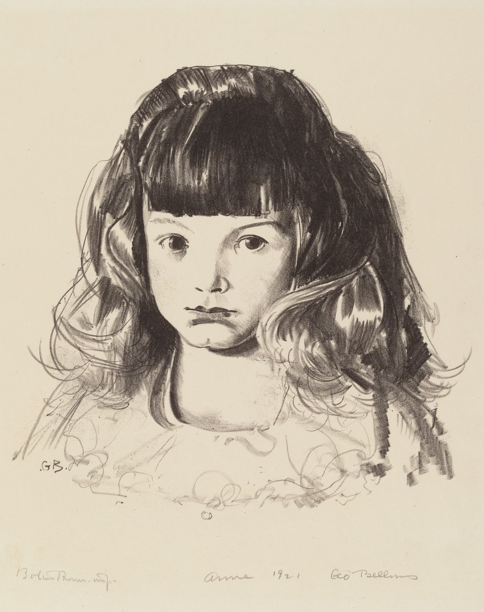 Anna 1921, 1923. autorstwa George Wesley Bellows