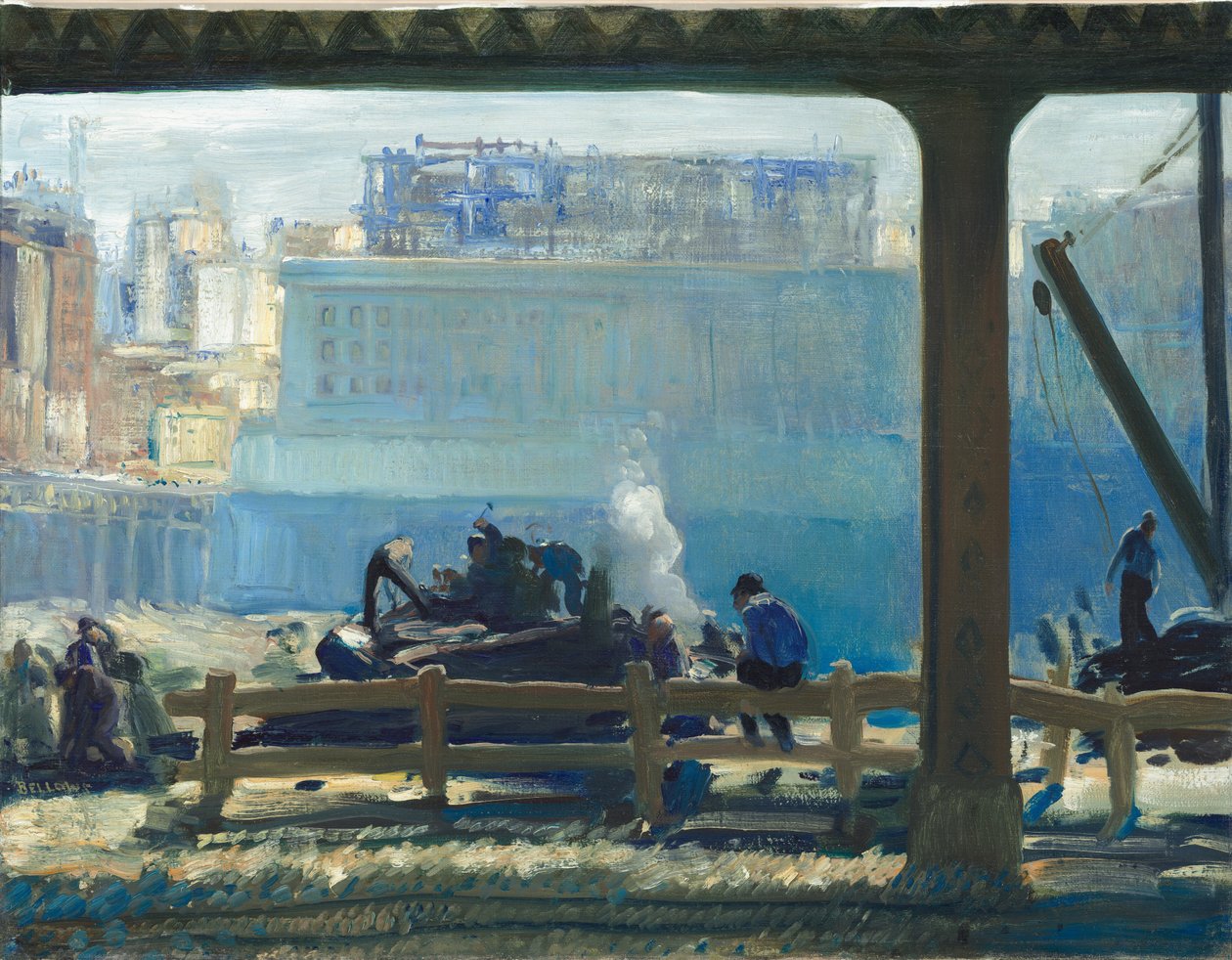 Błękitny poranek, 1909. autorstwa George Wesley Bellows