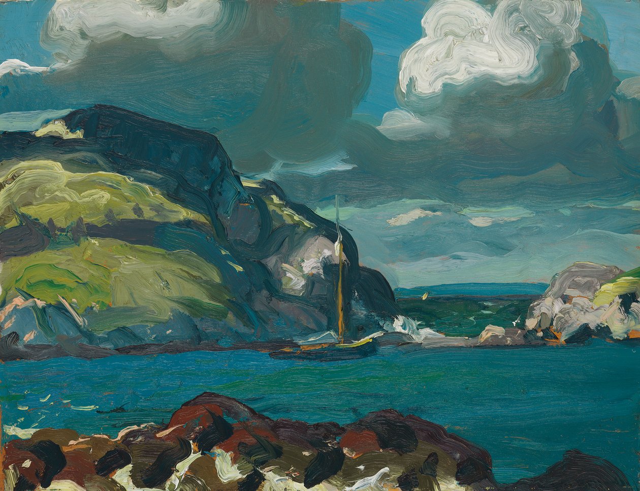 Olbrzymie niebo, 1913 autorstwa George Wesley Bellows
