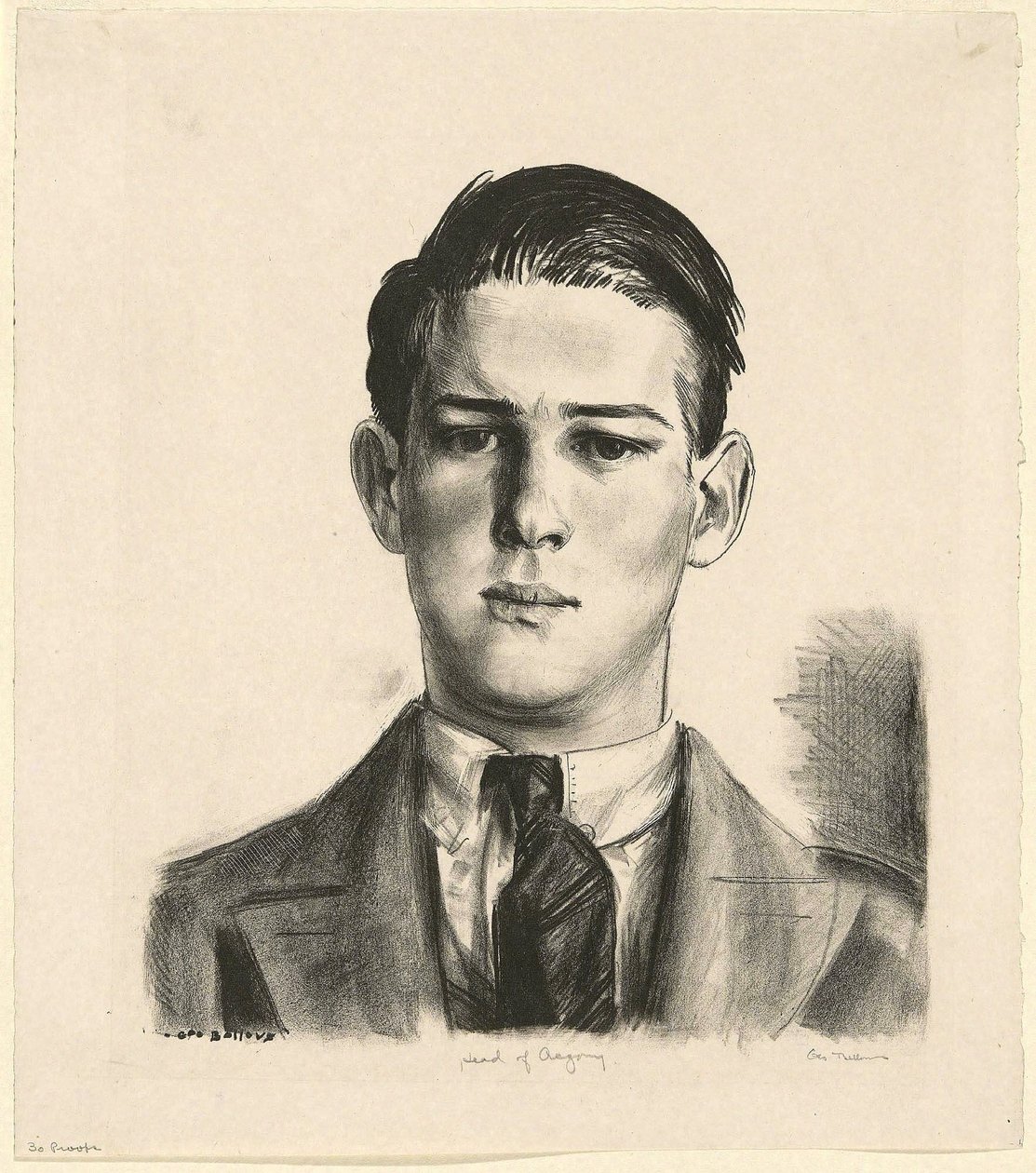 Gregory Allen Slader autorstwa George Wesley Bellows