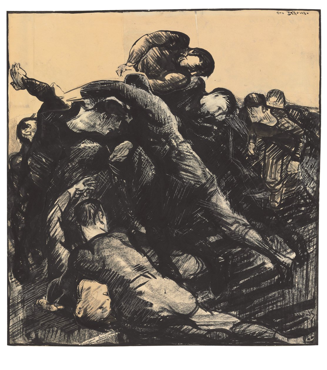 Trzymaj „Em, 1912 autorstwa George Wesley Bellows