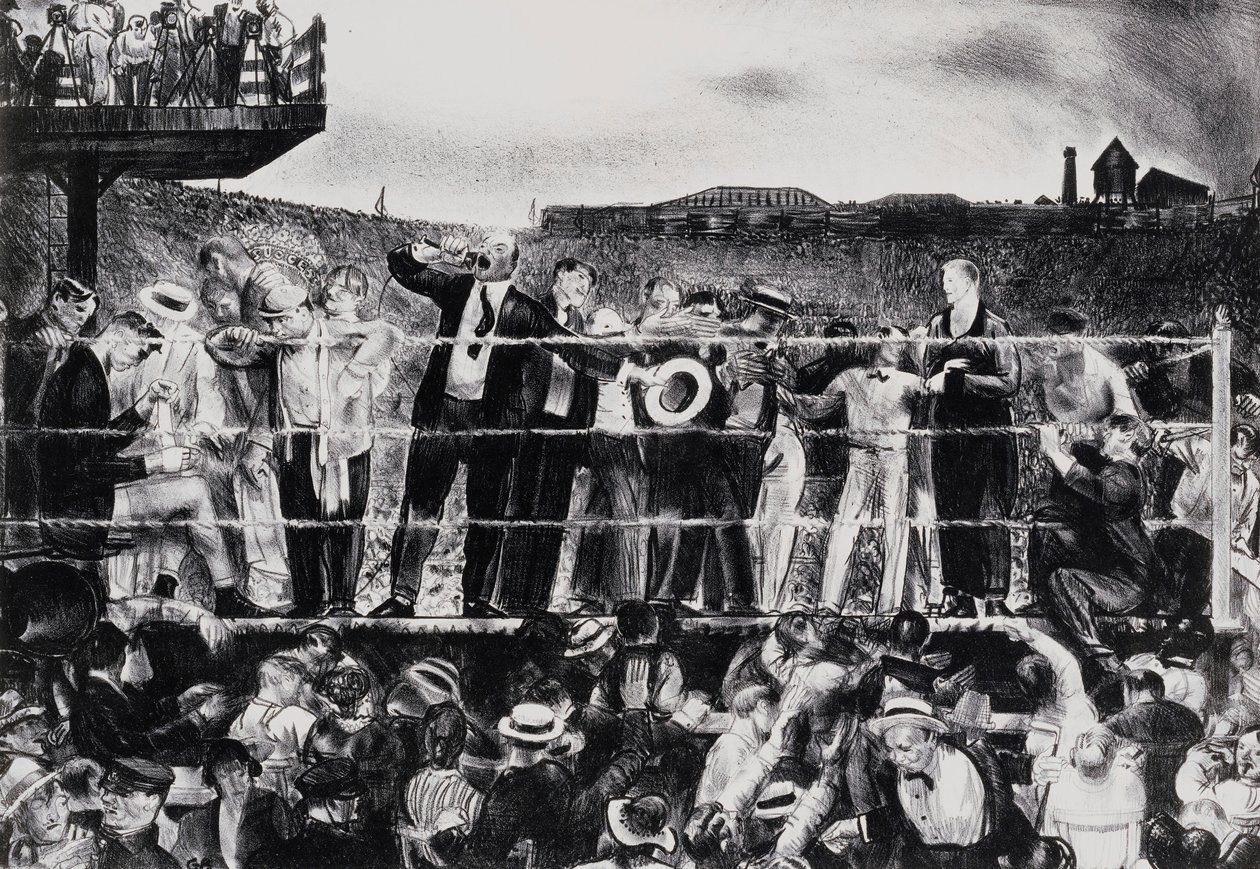 Przedstawiamy Georgesa Carpentiera, 1921 autorstwa George Wesley Bellows