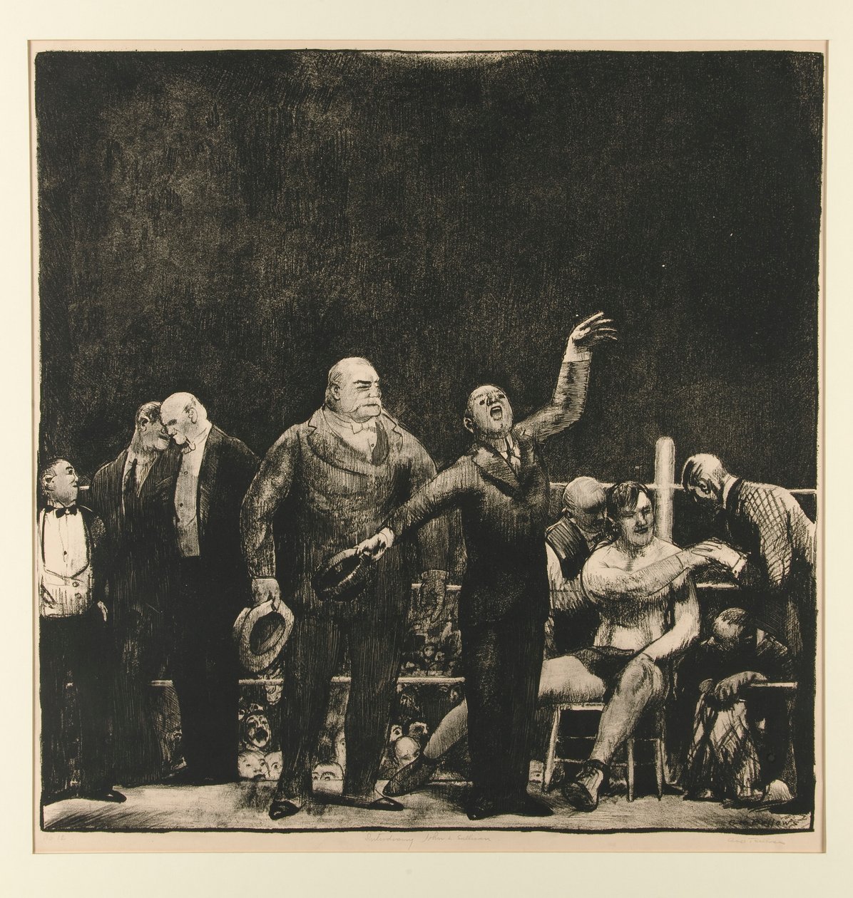 Przedstawiamy Johna L. Sullivana autorstwa George Wesley Bellows