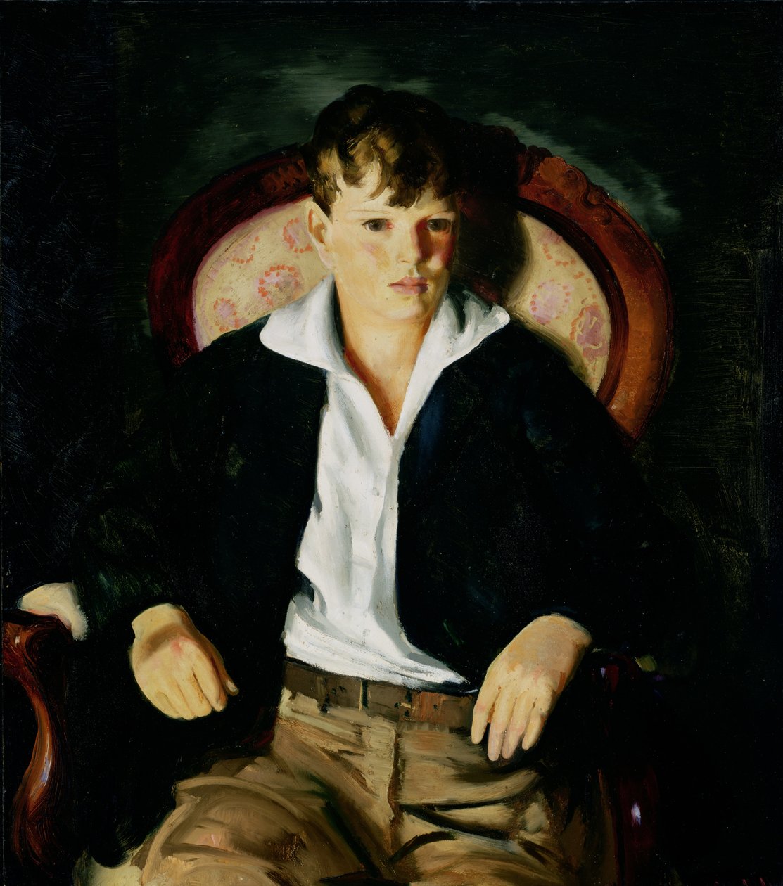 Retrato de um Boypolish autorstwa George Wesley Bellows