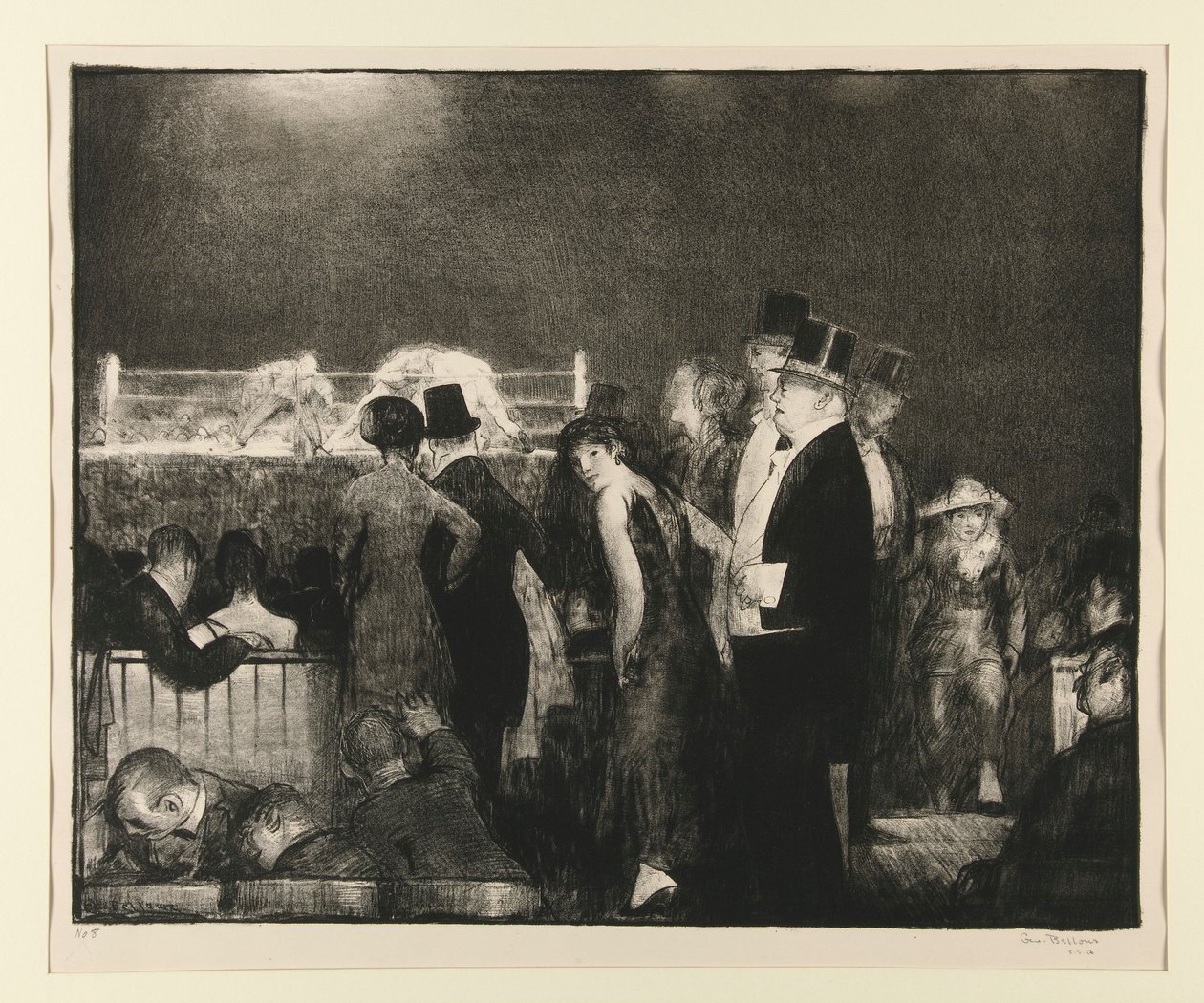 Eliminacje do Big Bout, nr 8 autorstwa George Wesley Bellows