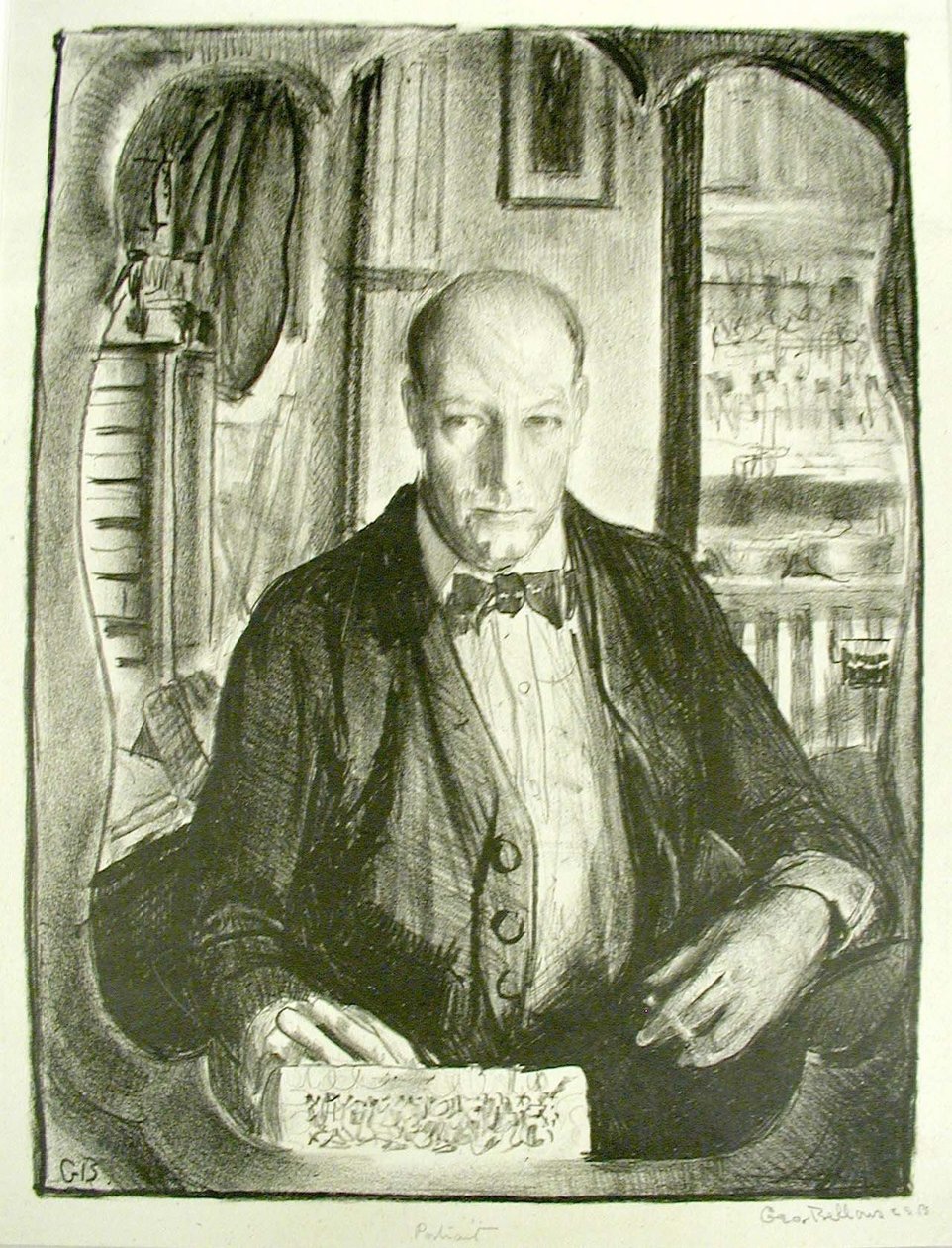 Autoportret autorstwa George Wesley Bellows