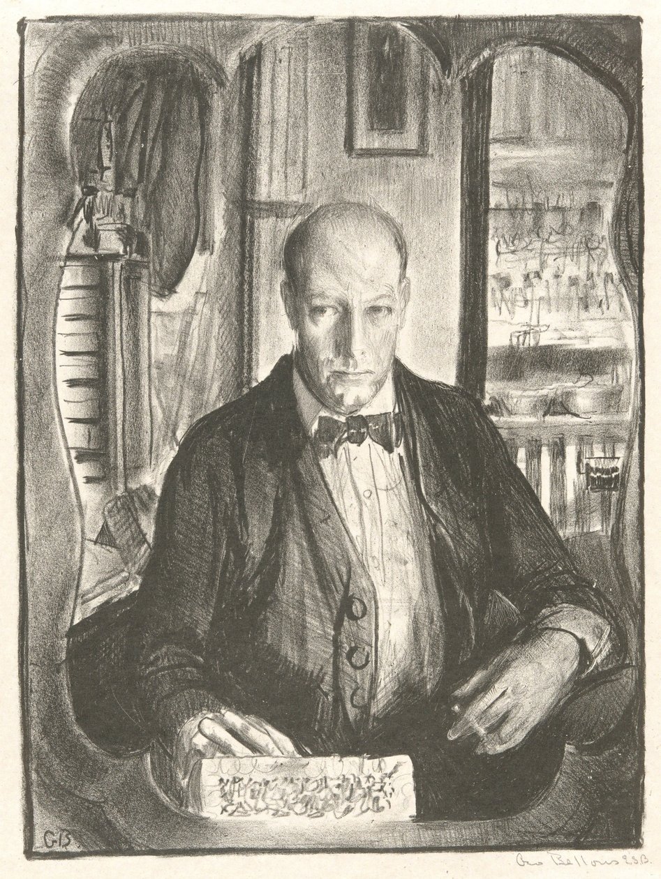 Autoportret autorstwa George Wesley Bellows