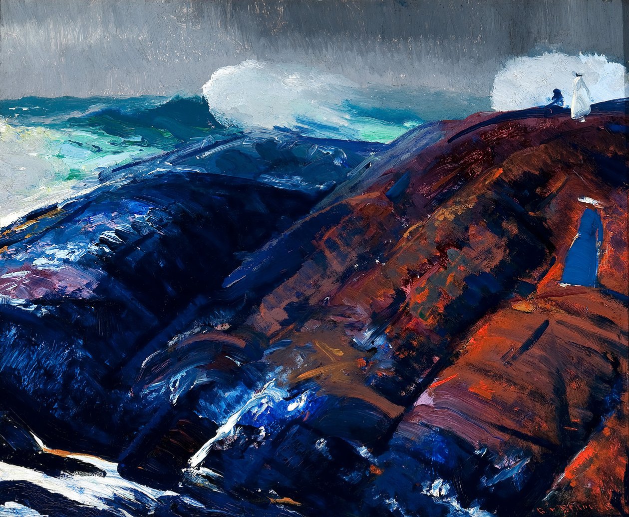 Letnie surfowanie autorstwa George Wesley Bellows