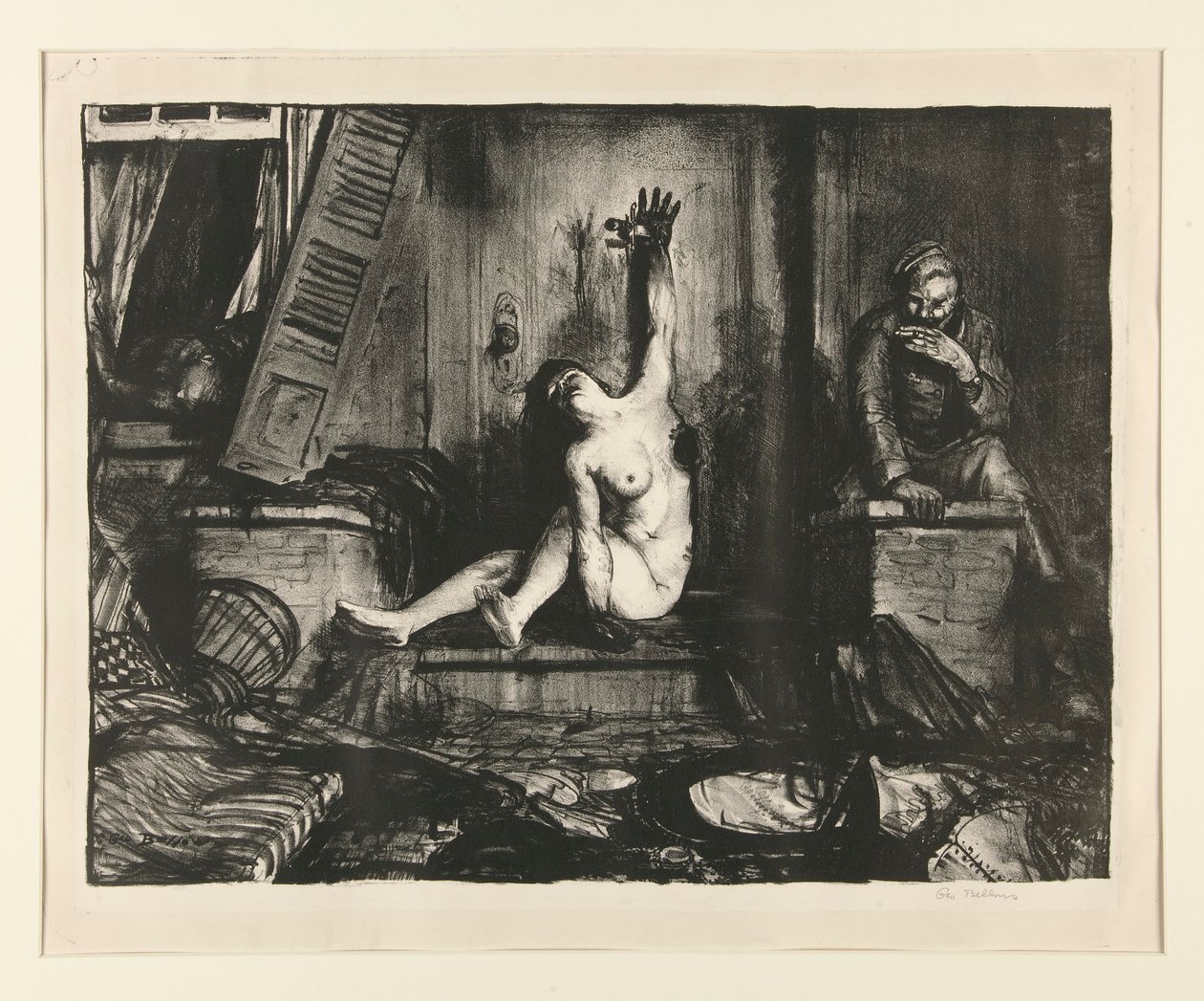 Papieros z serii Wojna autorstwa George Wesley Bellows