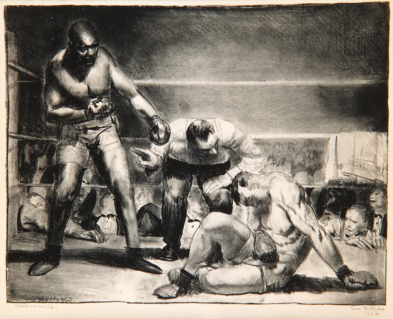 Biała nadzieja, 1921 autorstwa George Wesley Bellows