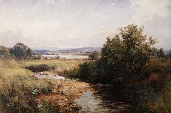 Szkocki Burnside autorstwa George Whitton Johnstone