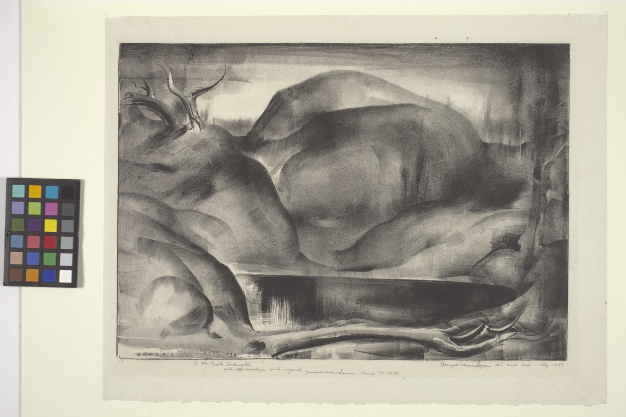 Krajobraz autorstwa George William Eggers