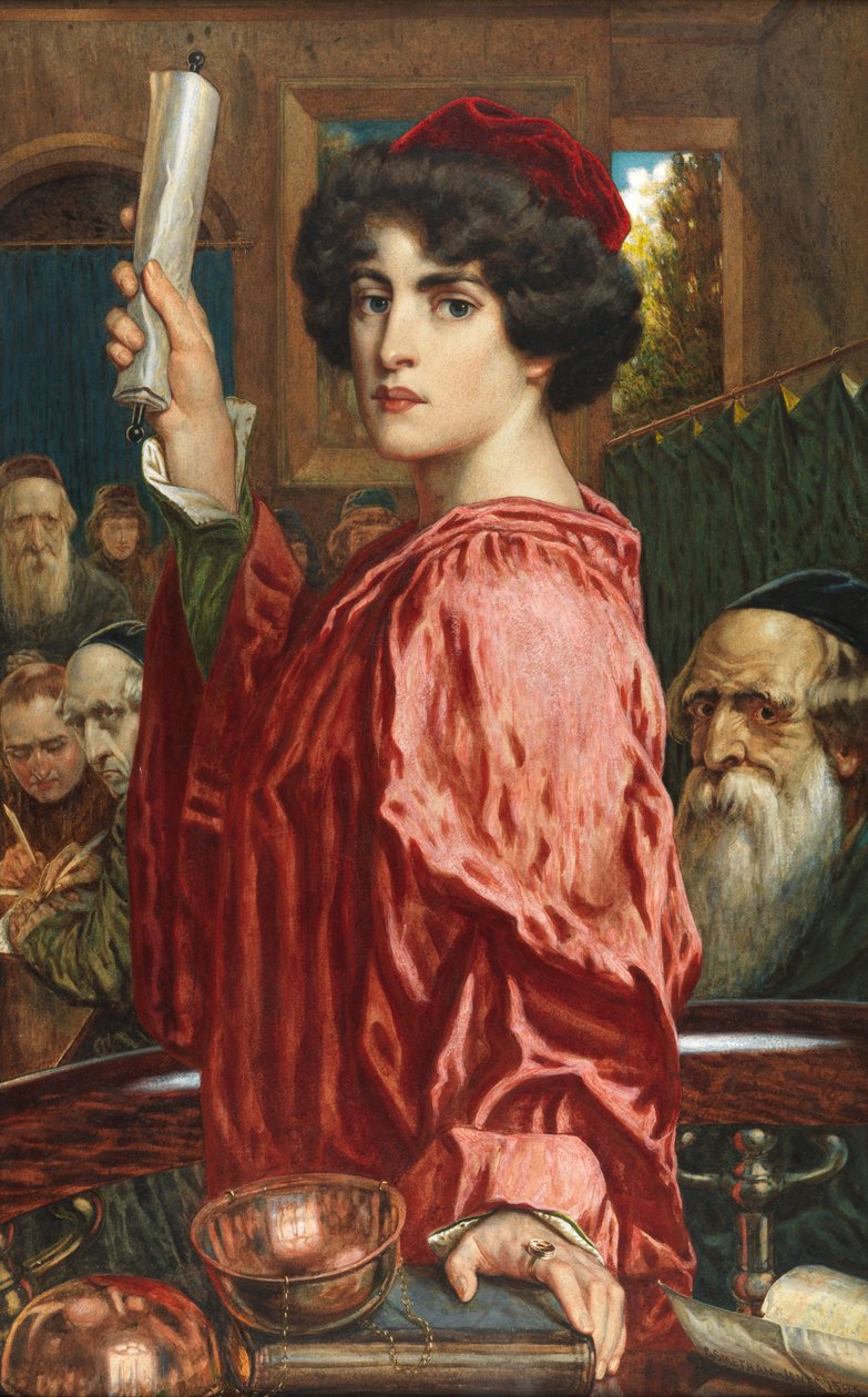 Portia autorstwa George William Smetham Jones
