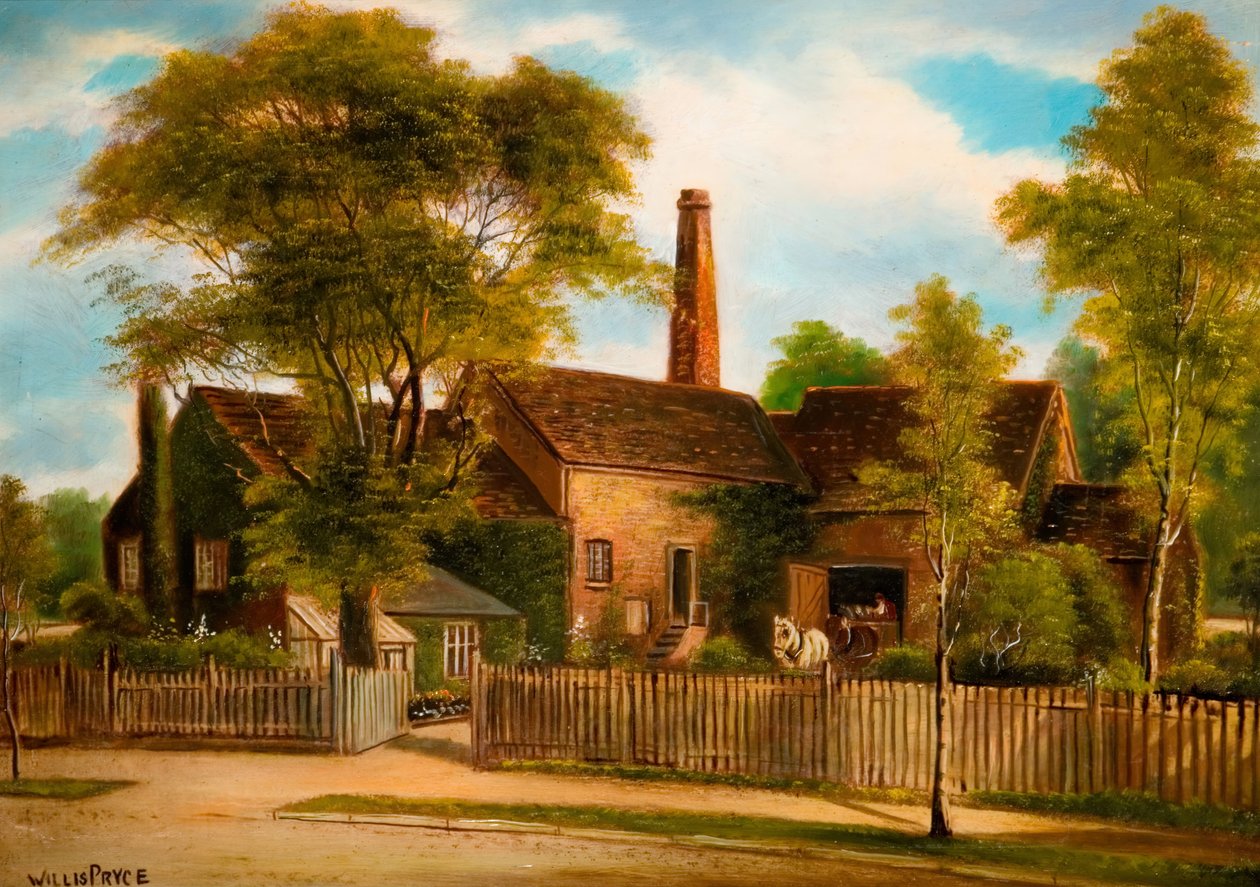 Sarehole Mill, koniec XIX-początek XX wieku. autorstwa George Willis Pryce