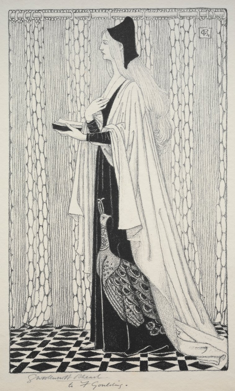 Studium kostiumów autorstwa George Woolliscroft Rhead