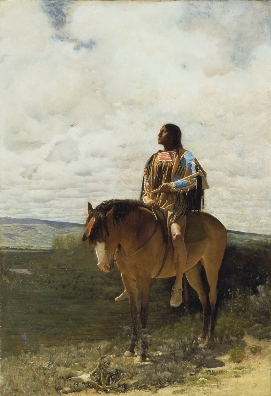 Odważni Siuksowie autorstwa George de Forest Brush