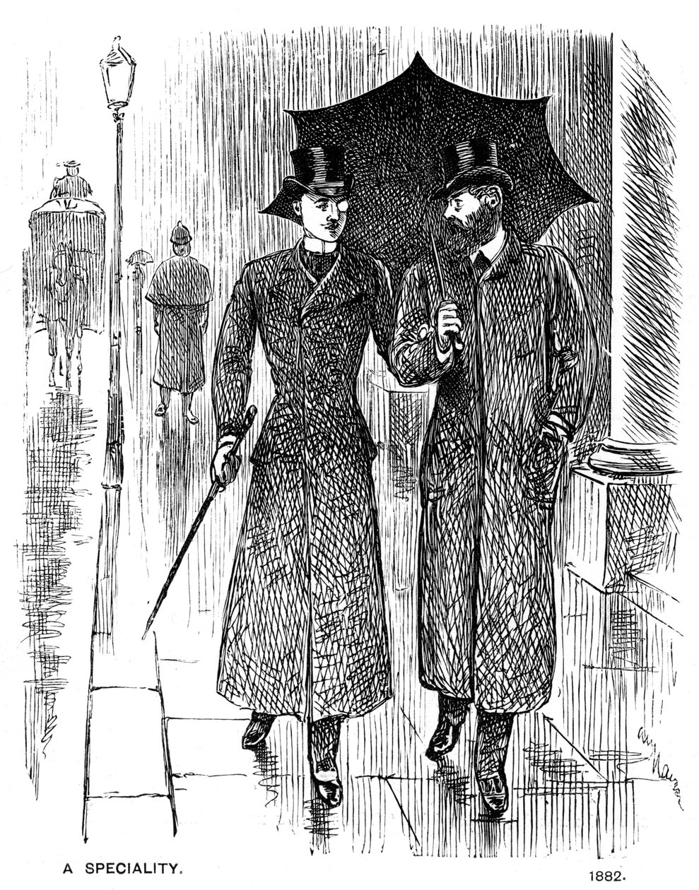 Specjalność, 1882 1891. autorstwa George du Maurier
