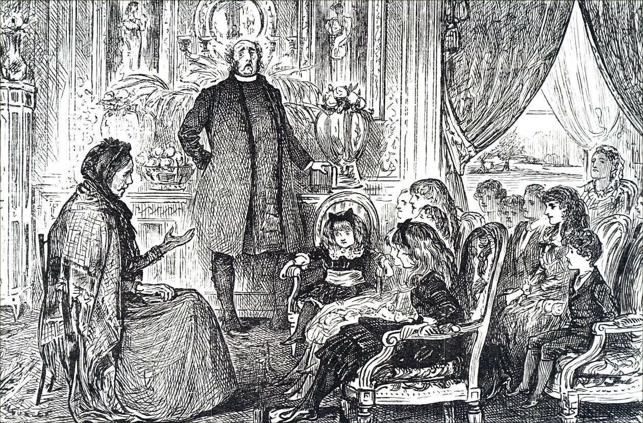 Klasa szkółki niedzielnej. autorstwa George du Maurier