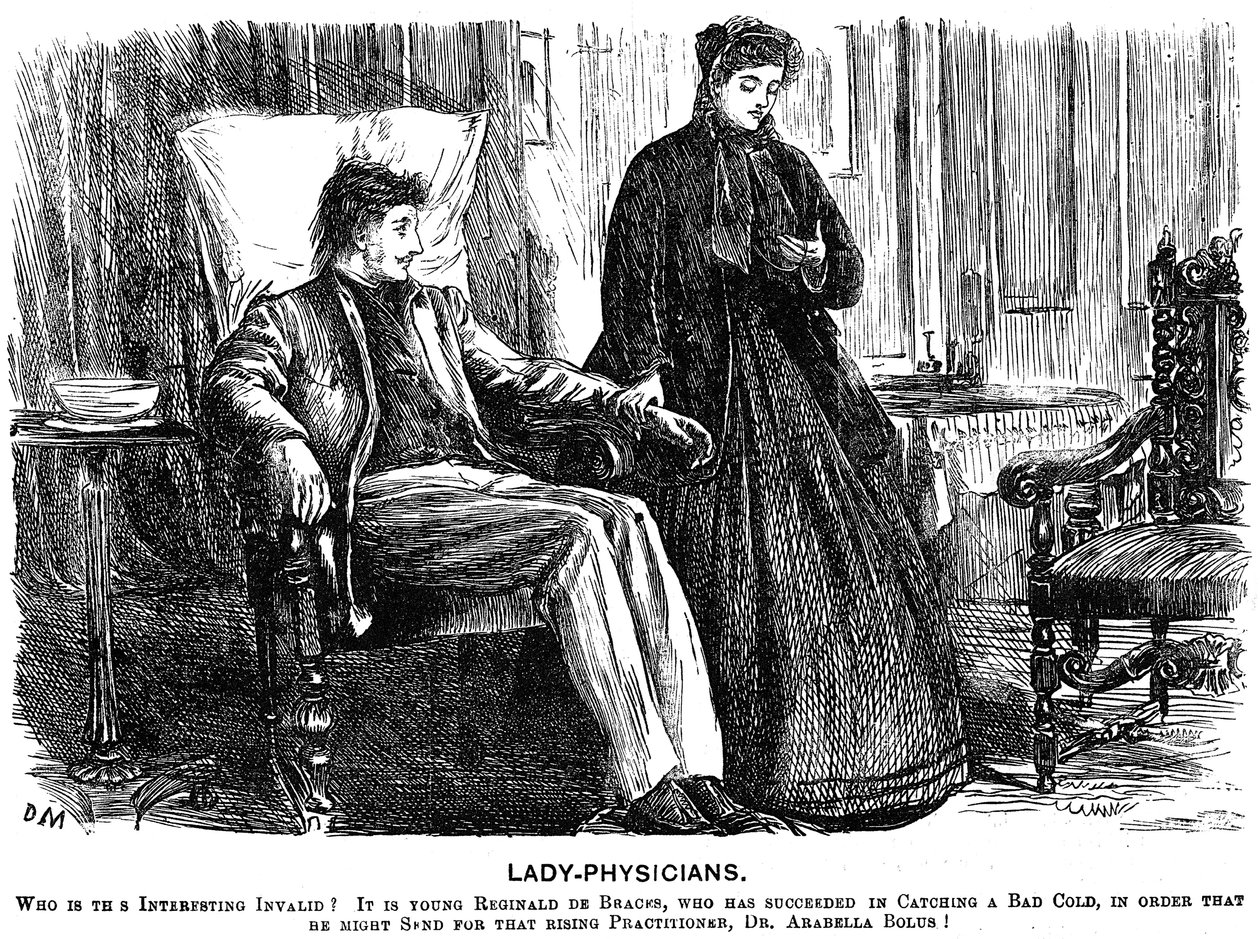 Pani Lekarze, 1865 autorstwa George du Maurier