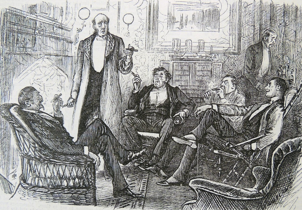Pokój dla palących autorstwa George du Maurier