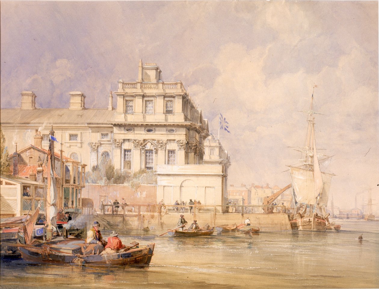 Greenwicz autorstwa George the Elder Chambers