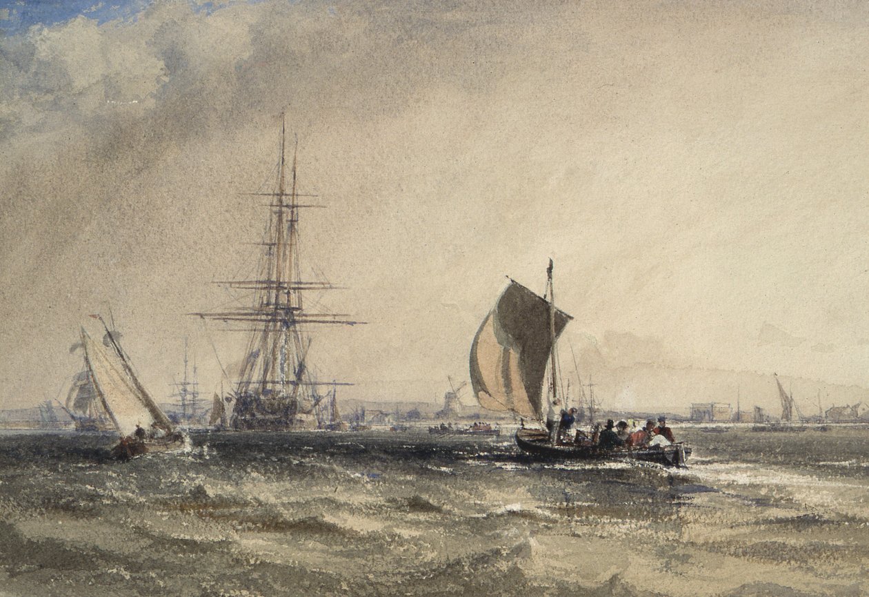 Kawałek morza autorstwa George the Elder Chambers