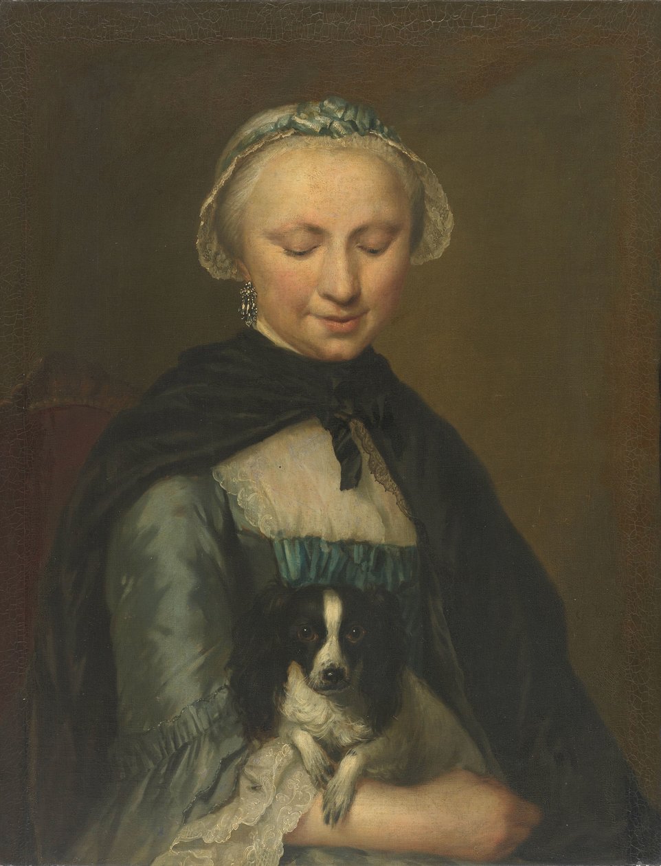 Portret Antoinette Métayer, najstarszej siostry Louisa Métayera autorstwa George van der Mijn