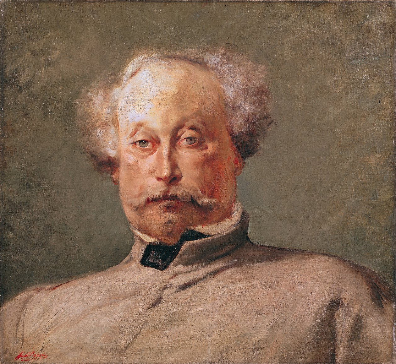 Portret Aleksandra Dumasa fils (1824-95) autorstwa Georges Clairin