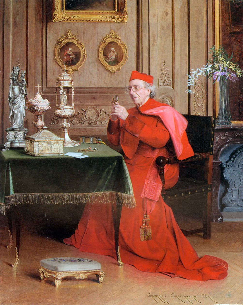 Legacyn Kościoła: n autorstwa Georges Croegaert