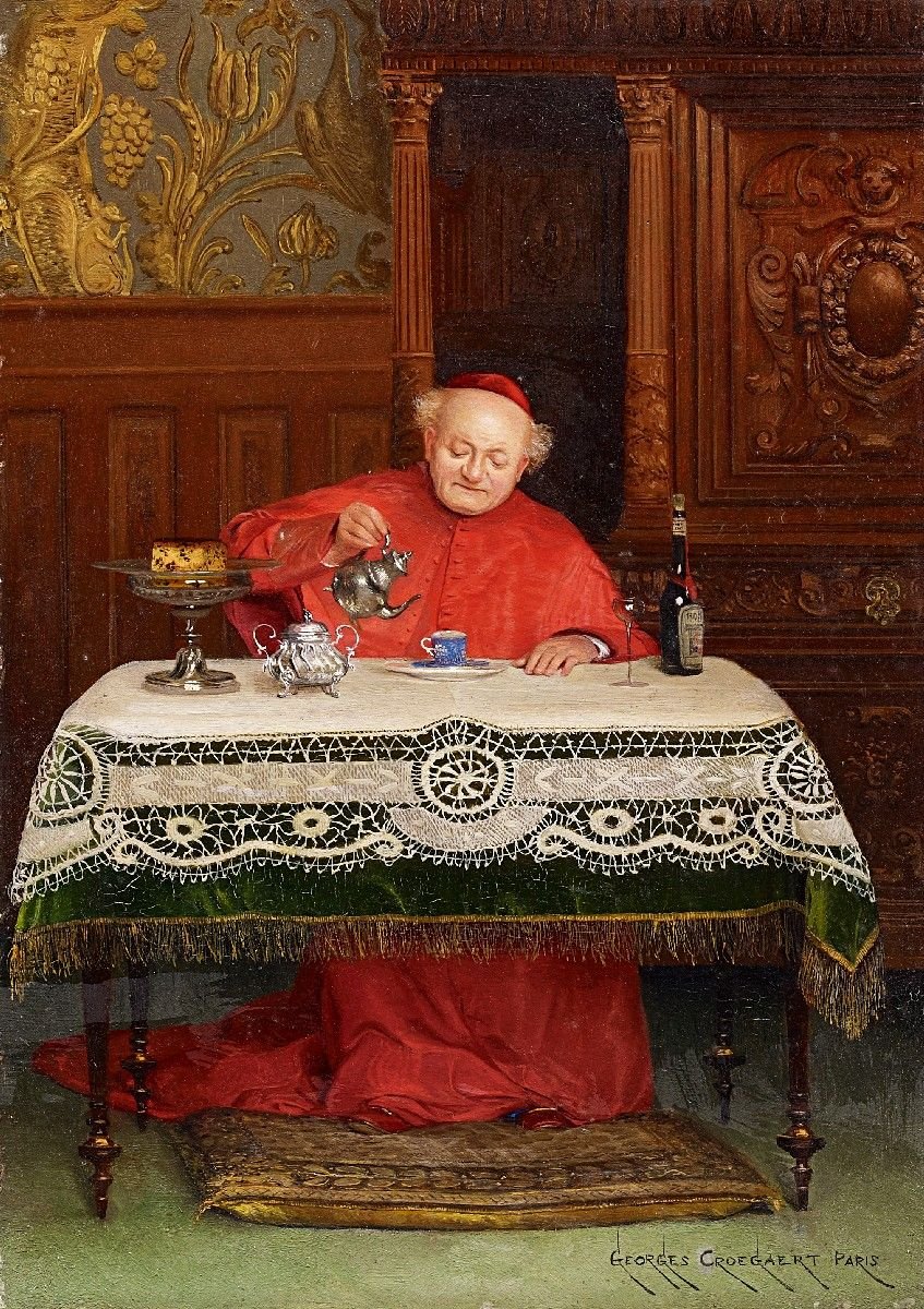 Kardynał autorstwa Georges Croegaert