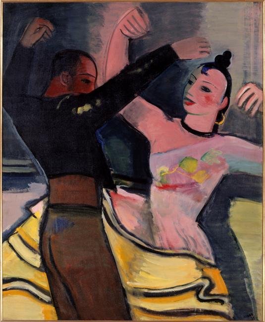 Tancerze flamenco autorstwa Georges Karpeles