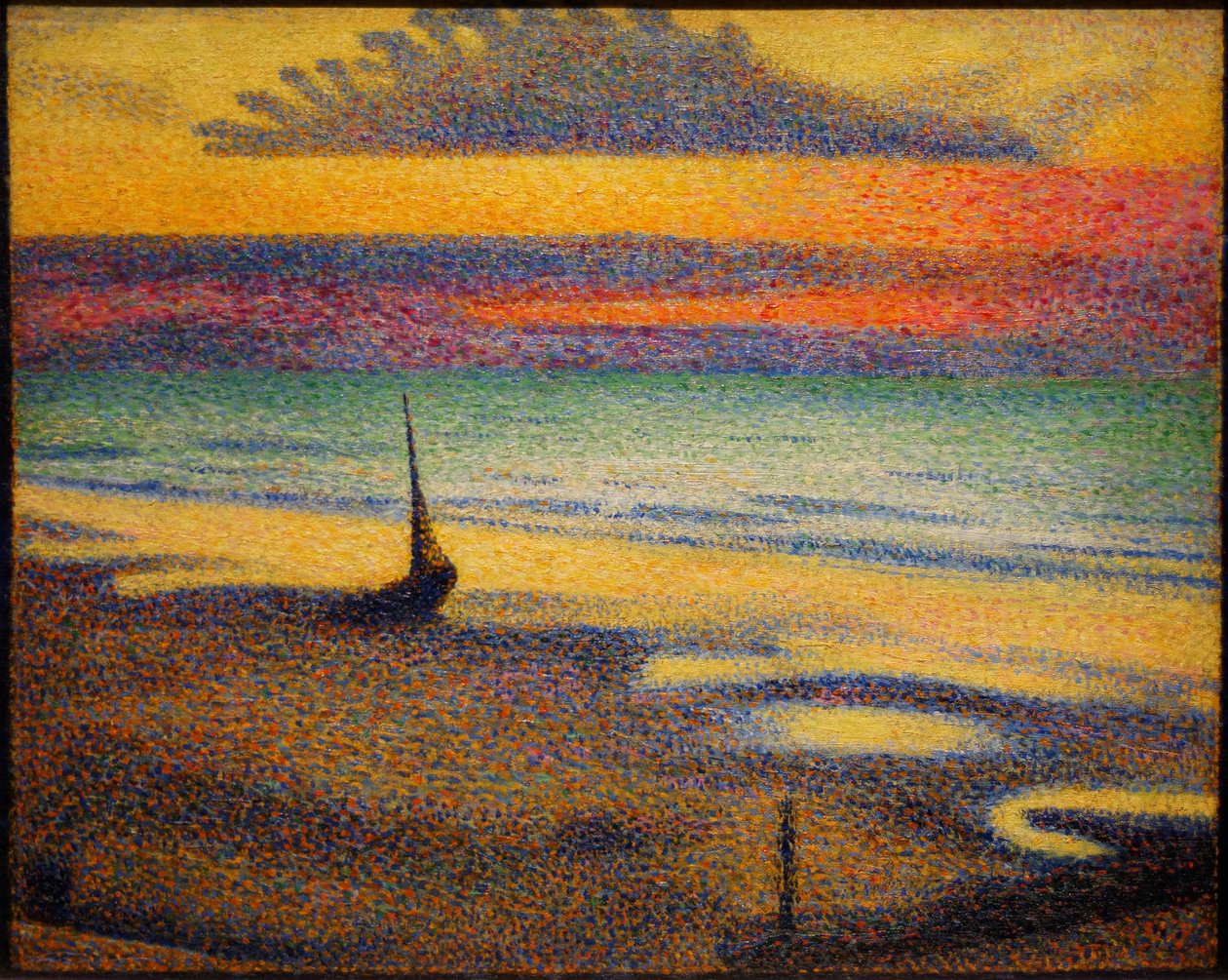 Plaża w Heist autorstwa Georges Lemmen