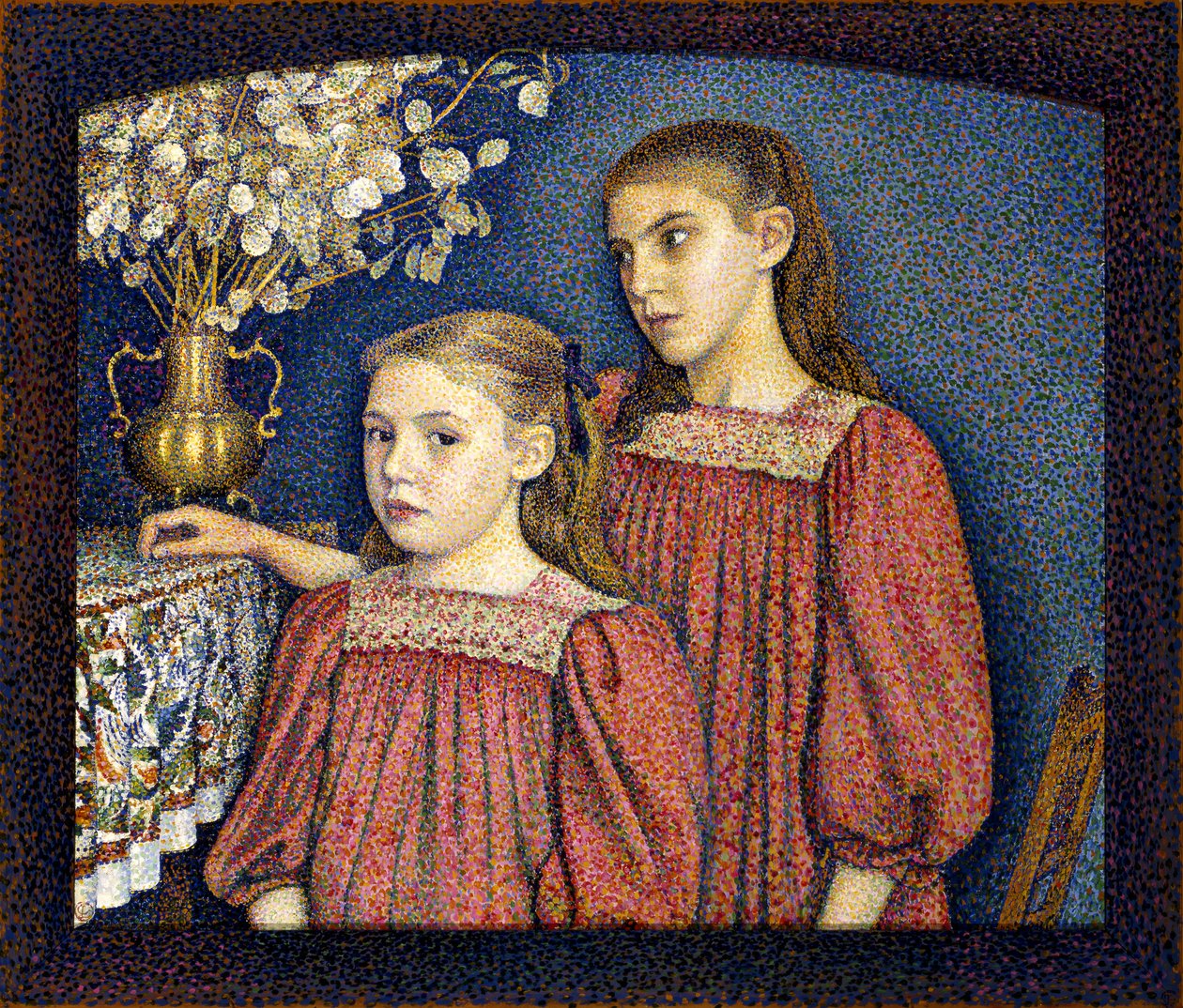 Dwie siostry lub siostry Serruys autorstwa Georges Lemmen