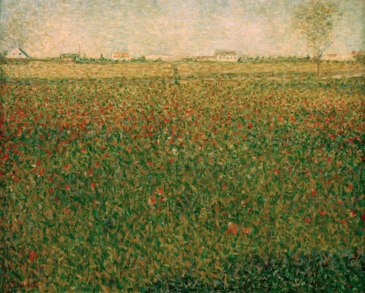 La Luzerne, Saint-Denis autorstwa Georges Seurat