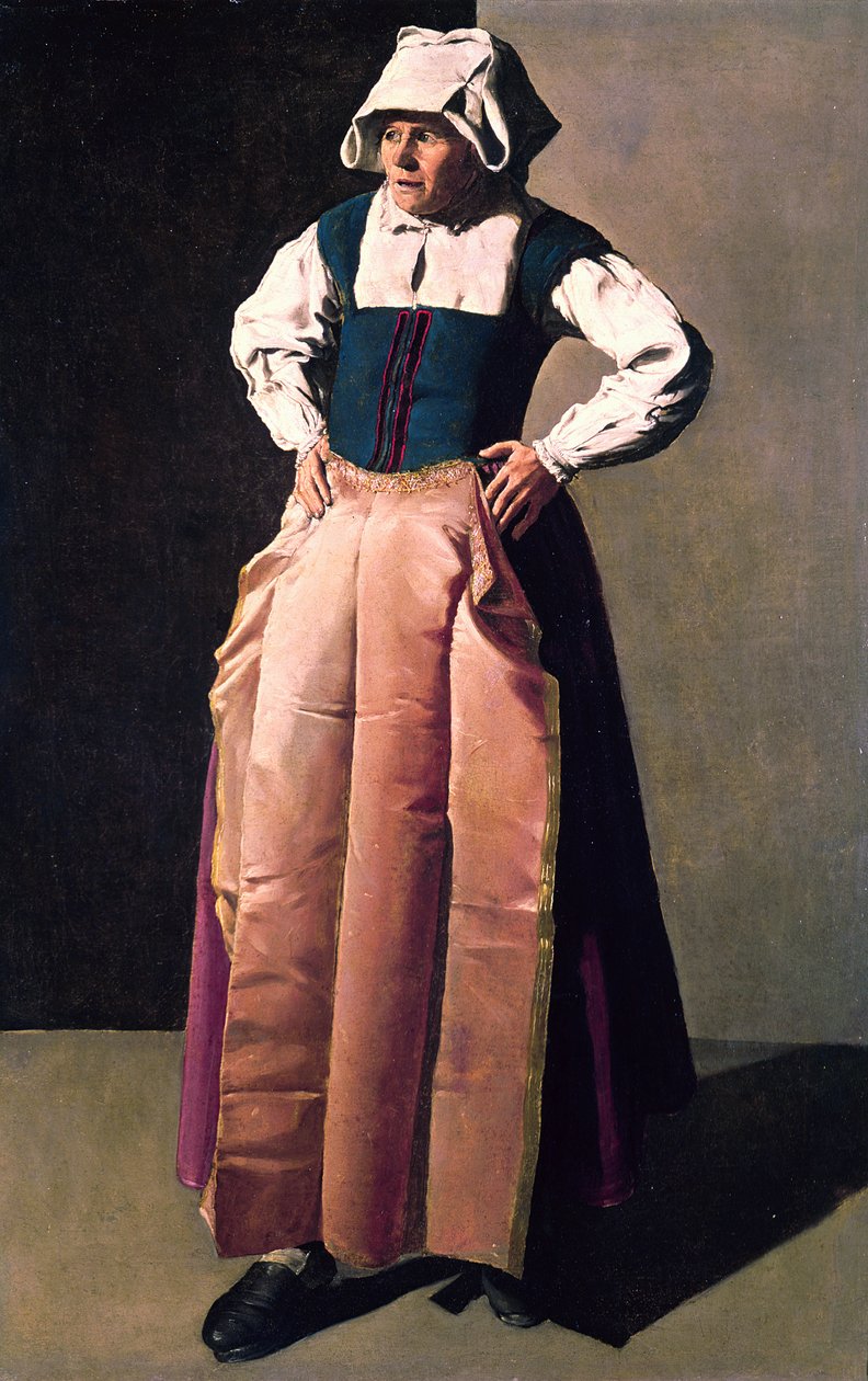 Stara kobieta, ok.1618-19 autorstwa Georges de La Tour