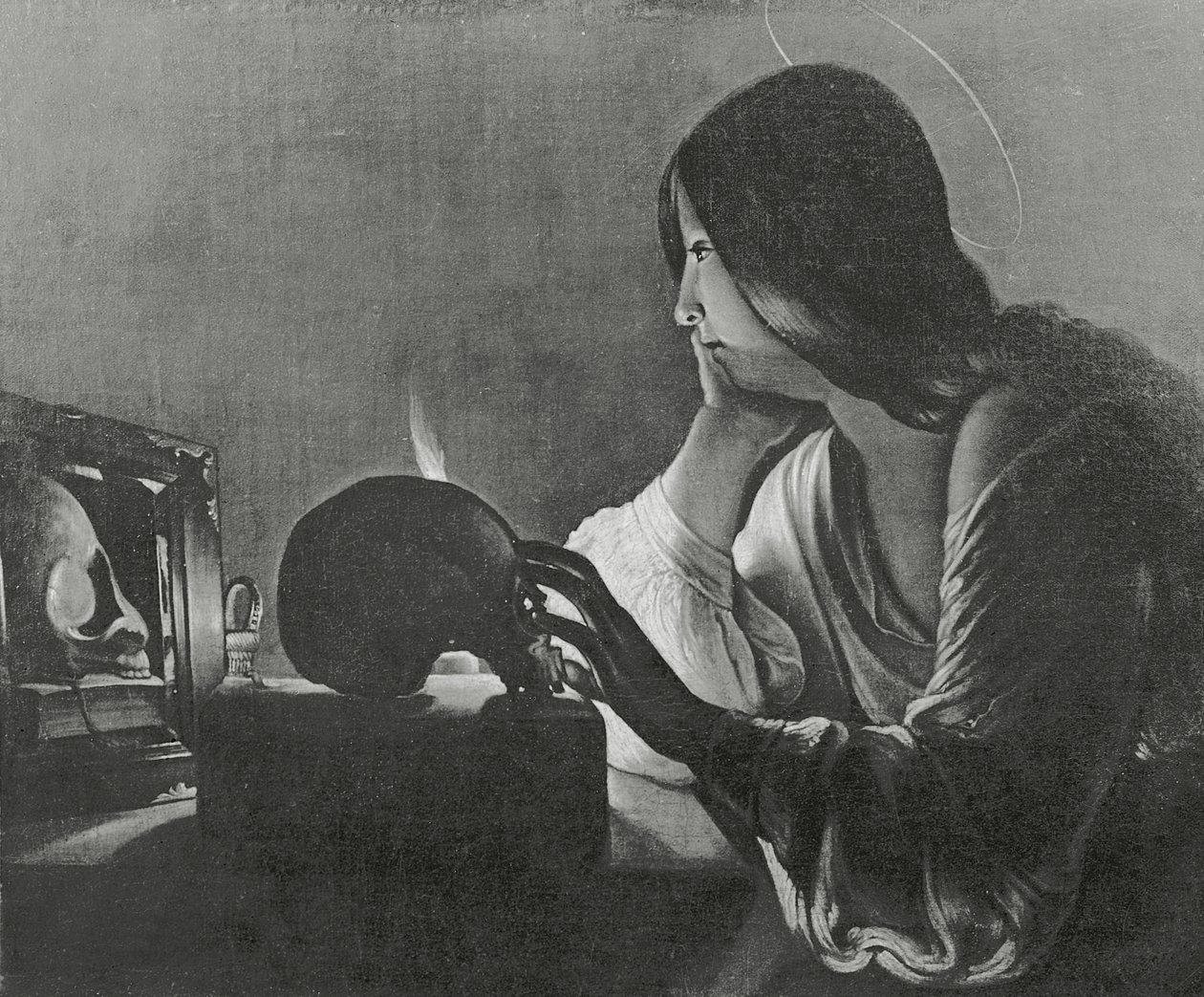 Magdalena z lustrem autorstwa Georges de La Tour