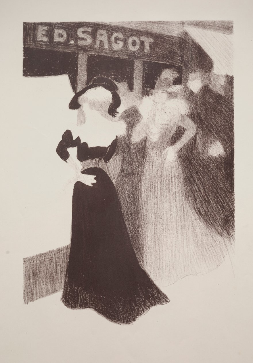 Galeria Sagota, 1898. autorstwa Georges Alfred Bottini