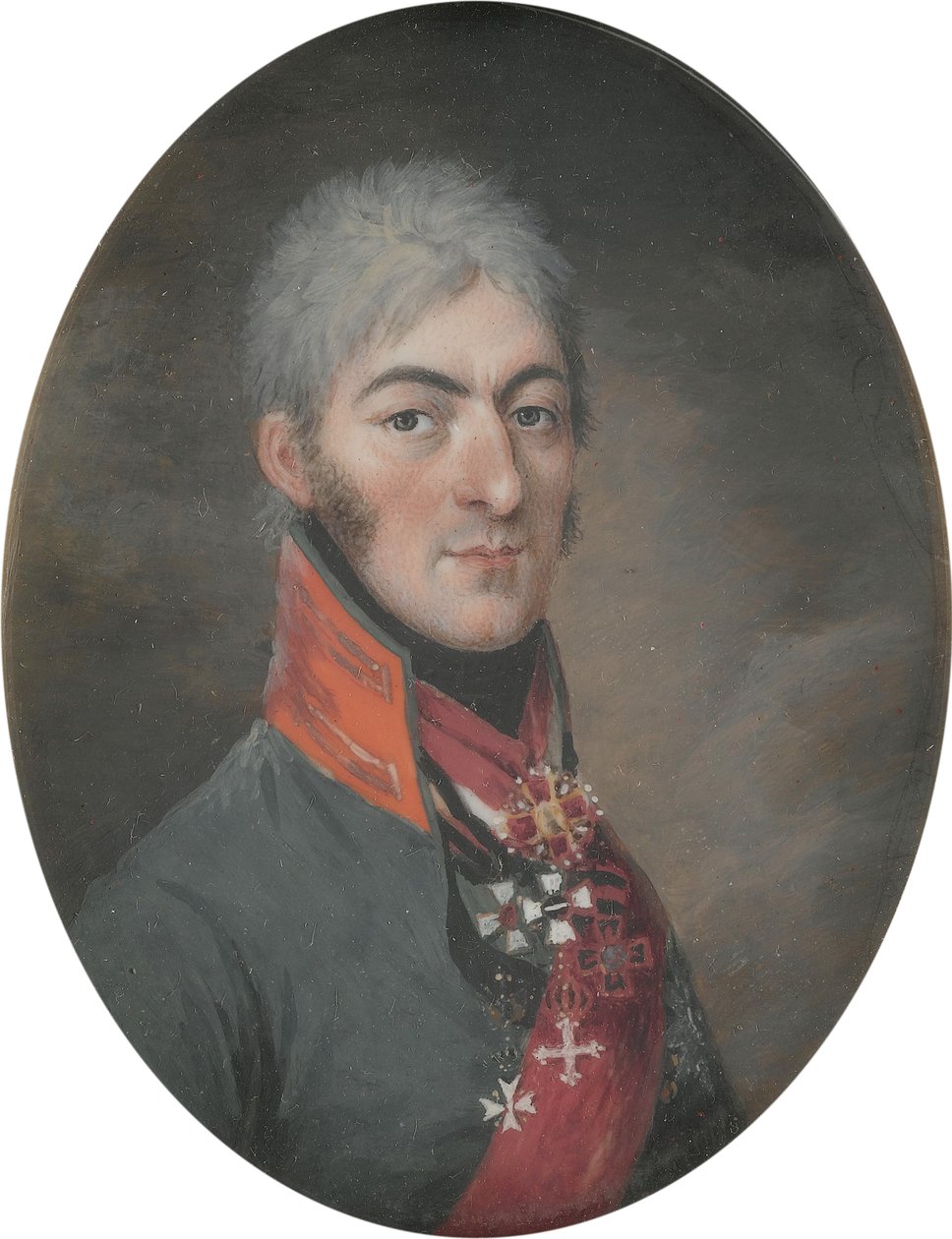 Książę Szymon Bagratowicz z Bagrashani Imereti 1771-, 1806. autorstwa Georges Antoine Keman