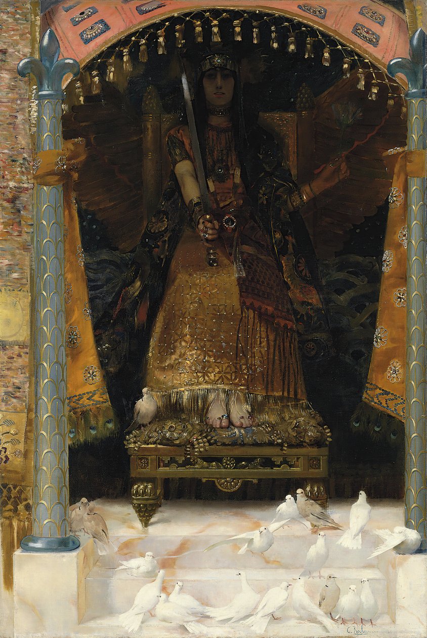 Wojna i pokój, 1886. autorstwa Georges Antoine Rochegrosse