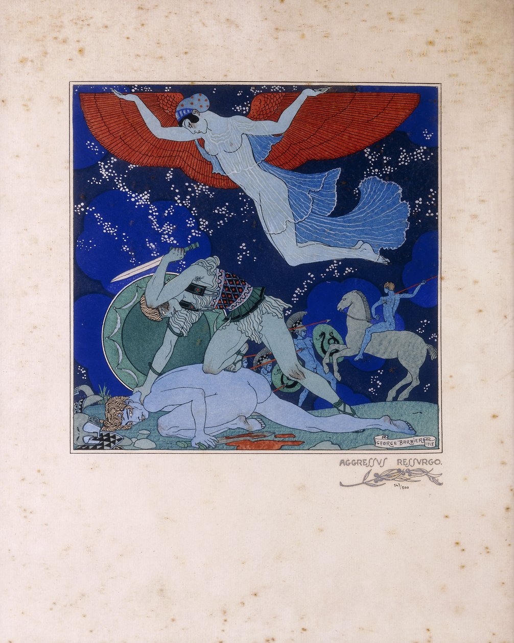 Znowu się podnoszę autorstwa Georges Barbier