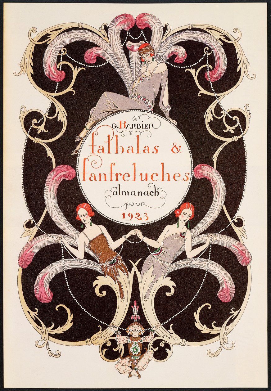 Falbalas et Franfreluches, almanach mody autorstwa Georges Barbier